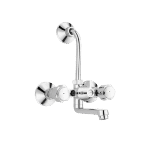 wall mixer 2 in 1 with "l" bend